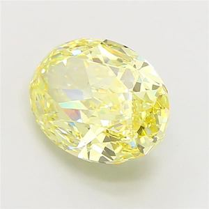 Diamante Ovalado Amarillo Cultivado en Laboratorio con Color Intenso para Joyería de Lujo de Marca Privada y Producción de Marca Personalizada OEM ODM - Product Image 4