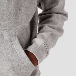 Sudadera con capucha de algodón 100% para hombre primavera otoño nueva moda para hombre estampado bordado térmico Sudadera con capucha suelta Casual para invierno - Product Image 4