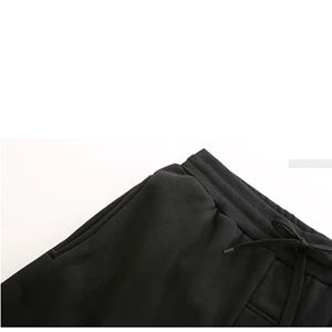 Pantalon de survêtement en polaire de haute qualité pour hommes, respirant, sports d'hiver, vêtements d'entraînement décontractés, meilleur prix, survêtement imprimé avec strass à capuche - Product Image 4