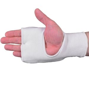 Custom High Quality <b>White</b> Elasticated Fabric Mitts for <b>Hand</b> Protection - Product Image 4