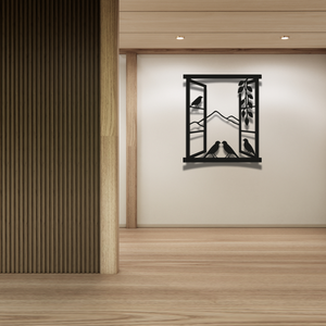 Nouvelles décorations en métal en forme d'oiseau en fer Décoration moderne pour la maison Produits créatifs Décoration vintage - Product Image 2