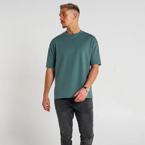 Vente chaude T-shirts décontractés pour hommes 100% coton Polyester 180 grammes poids personnalisé imprimé en gros Ringer Design techniques lavées - Product Image 6
