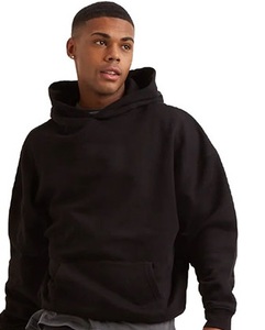 เสื้อฮู้ดคุณภาพพรีเมี่ยมสำหรับผู้ชายดีไซน์สีพื้นแบบปัก - Product Image 6