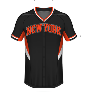 Uniformes de baseball à sublimation numérique Vente en gros de tissu maillé personnalisé Maillot de baseball professionnel pour adultes - Product Image 3