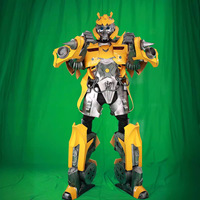 Robot Cosplay Humain Réaliste avec Capteur à Commande Vocale, Animatronique, Taille Adulte, pour Extérieur, Nouvelle Arrivée