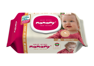 ผ้าเรยอนธรรมชาติ80ชิ้นผ้าเปียกเปียกแบบไม่ทอสำหรับเด็กผ้าเช็ดทำความสะอาดทารกแบบใหม่ที่100% - Product Image 6