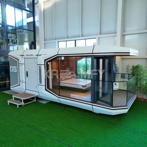 2025 Prix exceptionnel Maison transportable sur mesure en acier préfabriquée, Chambre capsule d'hôtel moderne de luxe - Product Image 4