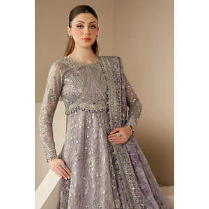 Vestido de Novia Jazmin TC-1401, Modelo Formal Bordado en Chifón WF'25-05 Lila para Mujer Adulta - Product Image 3