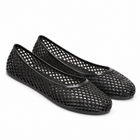 Nouvelles sandales de plage en gelée à bout fermé, style minimaliste, talon plat, élégantes, décontractées et polyvalentes pour l'extérieur