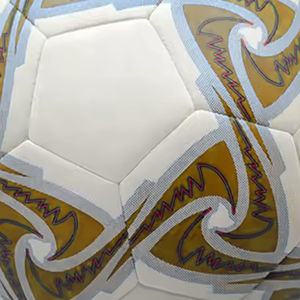 Venta caliente Balón de fútbol Venta caliente material de cuero precio al por mayor mejor diseño tendencia Servicio OEM Balón de fútbol de calidad superior - Product Image 2