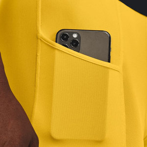 Respirant Écologique Solide Décontracté Jaune Couleur Compression Shorts Meilleure Vente Hommes par Joueur Styles - Product Image 6