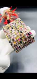 Bracelet Tourmaline AAA Bracelet en argent sterling 925 Bracelet Tourmaline beau Bracelet en argent sterling 925 pierre naturelle - Product Image 5