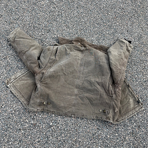 OEM Custom logo Heavyweight Duck Canvas Work <b>Jacket</b> Men Distress Carpenter Trucker Detroit Work <b>Workers</b> Bomber Eisenhower <b>Jacket</b> - Product Image 2