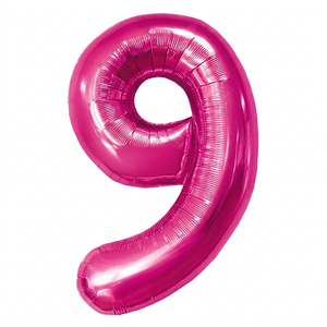 ลูกโป่งปาร์ตี้ลายหัวใจสีชมพู ขนาด 40 นิ้ว แบบเมทัลลิก สำหรับตกแต่งงานวันเกิด ขายส่งจากสเปน - Product Image 1