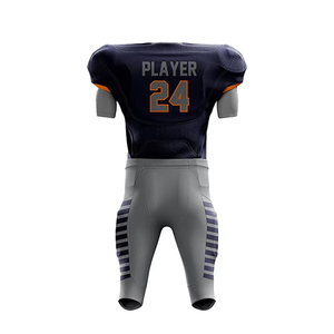 Venta caliente equipo de fútbol conjunto hecho en Pakistán completo sublimado ropa deportiva hombres Slim Fit uniforme fútbol americano Jersey - Product Image 6