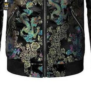 Professional Casual High-Street Style Men's Quilted Bomber <b>Jacket</b> High Quality Multicolor Stand Collar winter <b>jacket</b> - Product Image 5