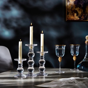 Bougeoir Vintage Élégant Décor À La Maison Accent Élégant Centre De Table Pour Salon Chambre Et Salle À Manger - Product Image 5