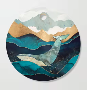 Tabla de cortar de madera segura para alimentos con diseño de ranura para jugo Agujero colgante para ahorrar espacio Decoración de utensilios de cocina - Product Image 6