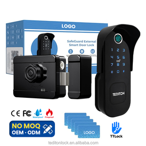 Khóa cửa thông minh điện tử vân tay điện tử Wifi Ttlock tích hợp camera và chức năng mở khóa bằng vân tay - Product Image 3