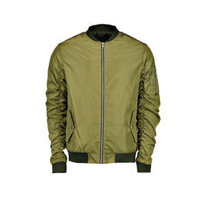 Chaquetas de bombardero de hombre de invierno con logotipo personalizado más vendidas, impermeables con capucha, servicios ODM, tela de lona caliente - Product Image 1