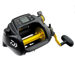 Nuovo Autentico Mulinello Elettrico da Pesca a Mosca Daiwa Tanacom 1000 per Mano Sinistra con Display in Inglese e Garanzia di 3 Anni - Product Image 1