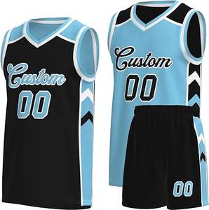 Conjunto de camiseta y pantalones cortos de baloncesto 2025 sublimados personalizados para hombre, ropa deportiva estampada, proveedor OEM para equipos y clubes - Product Image 5