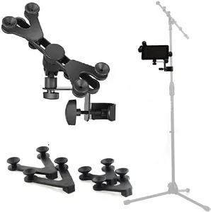 Hola! Music Hm-Mth Microphone Music <b>Stand</b> <b>Tablet</b> Smartphone Holder Mount, 15 Inch - Product Image 1