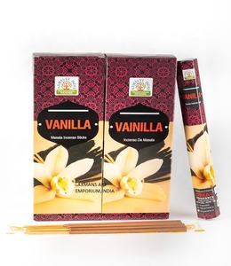 Offre Spéciale Populaire Orkay Marque Vanille Parfumé Roulé À La Main Hexagonal Pack Bâtons D'encens En Gros De L'Inde Hexa pack boîte - Product Image 1