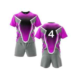 2025 nouveau maillot de Football américain sublimé sports d'équipe maillot de Rugby personnalisé Design Premium uniforme de Rugby respirant - Product Image 5