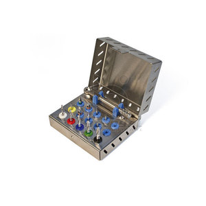 Taladros para implantes dentales Herramientas quirúrgicas de alta precisión para procedimientos de implantes orales Taladros para implantes dentales de acero inoxidable - Product Image 3