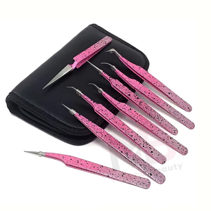 แหนบต่อขนตาเคลือบพลาสมา ดีไซน์ใหม่ล่าสุด จับถนัดมือ คุณสมบัติใหม่  รับทำโลโก้ - Product Image 2