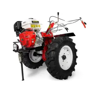 15 hp dizel motor küçük çiftlik traktörü iki tekerlekli traktör