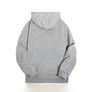 Algodón Transpirable Venta al por mayor Hombres Casual Sudaderas con capucha y pantalones cortos Conjunto de dos piezas Pantalones cortos Traje de manga larga Sudadera con capucha y conjunto corto - Product Image 3