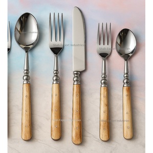 Luxury Stainless Steel Cutlery <b>Set</b> With Antique Bone Handle Home Wedding <b>Dinner</b> Table Decorative Silver Flatware <b>Sets</b> - Product Image 2