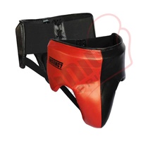 Protège-entrejambe en cuir respirant de haute qualité pour adulte, nouvelle arrivée, personnalisable, bicolore, protection de boxe antidérapante