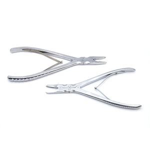 เครื่องมือผ่าตัดกระดูกแบบใช้มือ ทำจากสแตนเลส แบบสองข้อต่อ สองฟังก์ชั่น ทั้งแบบกรรไกรและแบบงัดกระดูก - Product Image 5