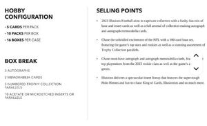 กล่องการ์ดสะสมฟุตบอล Panini Illusions ปี 2023 คุณภาพมาตรฐาน ขายส่ง มีสินค้าในสต็อก ราคาสมเหตุสมผล - Product Image 2