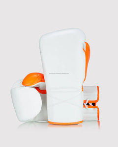 Angtian Factory Custom Velcro or Laces Professional Boxing Training Gloves MMA Muay Thai Gloves Model BB-1001 Multi-Material - Product Image 5