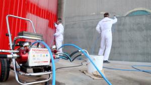 Pulvérisateur de peinture sans air professionnel TECNOVER Testarossa Superventimila pour l'application simultanée de deux produits différents - Product Image 2