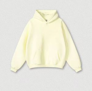 เสื้อฮู้ดผู้ชายแบบมีสายรัดไหล่ทรงโอเวอร์ไซส์ไม่มีสายหนังน้ำหนักมาก - Product Image 6