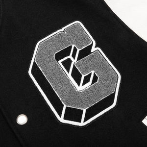 Fabricant d'usine de haute qualité chenille broderie hommes collège baseball personnalisé bombardier letterman varsity veste - Product Image 3