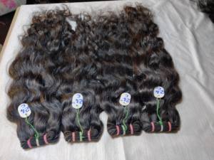 Extensiones de cabello Remy de visón sin procesar indio, proveedor de cabello humano virgen de onda profunda suelta, venta al por mayor, cabello virgen crudo trenzado - Product Image 2