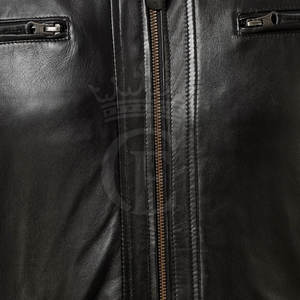 Veste en cuir de conception personnalisée best-seller veste d'hiver veste en cuir de meilleur matériel à vendre - Product Image 6