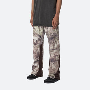 Printed High Vintage <b>Men's</b> <b>Pants</b> Washed Design Logo Cotton Sweatpants <b>Men's</b> With Multi Pockets Flared <b>Sweat</b> <b>Pant</b> <b>for</b> <b>Men</b> - Product Image 3