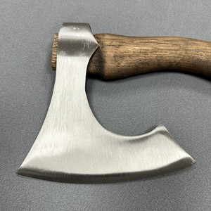 T10ZC esterno Hickory legno manico ascia di sopravvivenza tattica europeo vichia ascia 1055 acciaio al carbonio Tomahawk accetta per gli uomini - Product Image 4