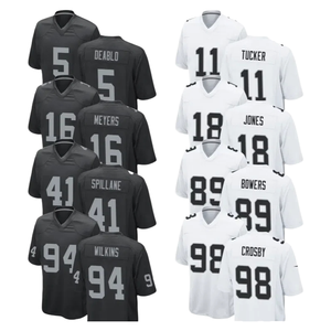 Maillots de football américain de haute qualité 2025 Las Vegas pour vêtements de sport, logo brodé cousu, maillots personnalisables avec logo - Product Image 1