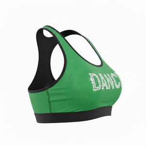 Soutien-gorge de sport en tissu extensible et flexible, conçu pour le confort pendant l'entraînement et les exercices. - Product Image 2