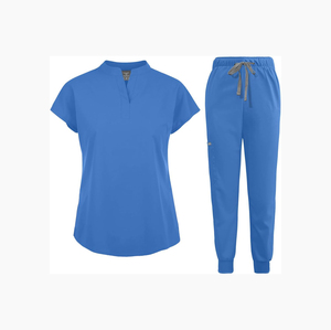 Durable Cotton Scrub Uniforms <b>Sets</b> For <b>Doctors</b> Nurses Hospital Medical Scrubs Suits Unisex Jogger Wholesale Plus Size 2025 - Product Image 1