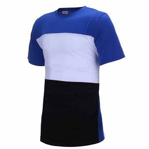 High Quality Custom Logo Summer Set for <b>Men</b> White <b>Shirt</b> and Blue Shorts Plus Size Personalized Summer T <b>Shirt</b> Set - Product Image 3