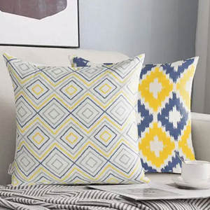 Fundas de almohada de algodón de moda con diseño personalizado y logotipo para interiores de casas con estilo a buen precio - Product Image 5